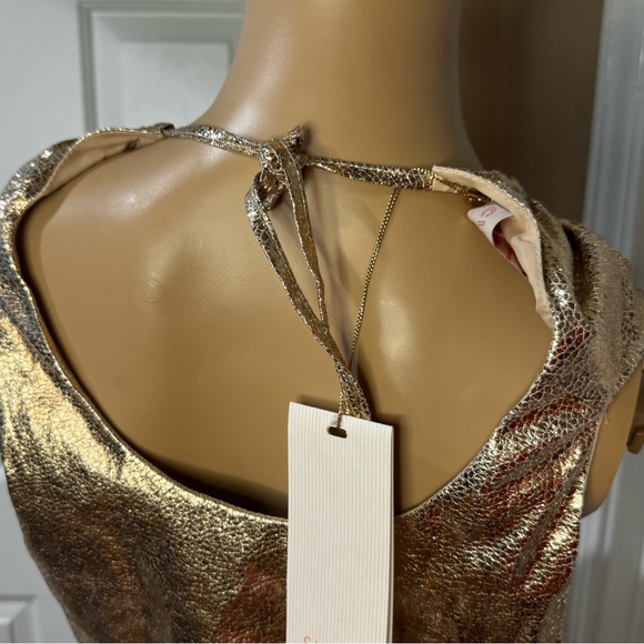 NEW CIEBON claira dress in gold - Picture 8 of 12